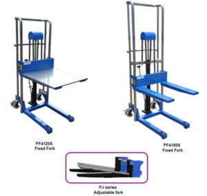 Double-Chain Fork Type Stacker