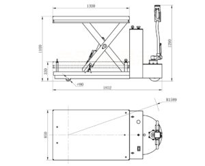 Self-propelled Lift Table