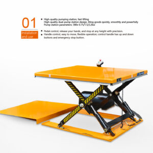 Low Position Lift Table
