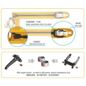 Heavy duty pallet truck